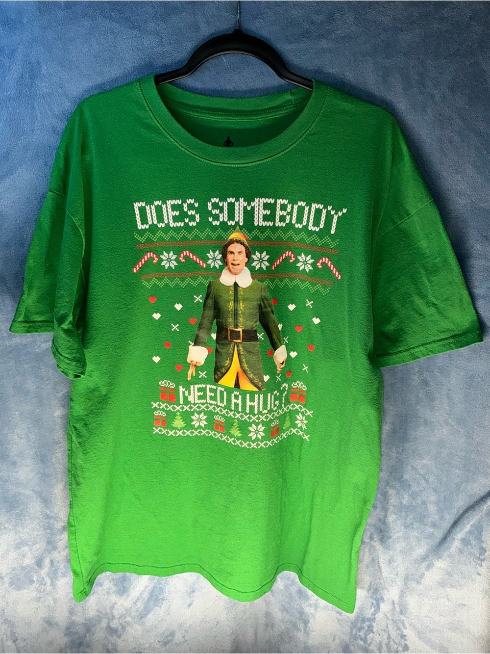 Buddy the Elf Men’s XL Christmas T Shirt
